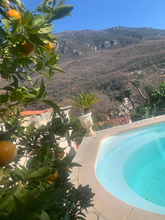 Charmante Maison Avec Piscine Gourdon  Eksteriør billede